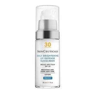 SkinCeuticals Daily Brightening UV Defense Sunscreen - White and Blue Accents